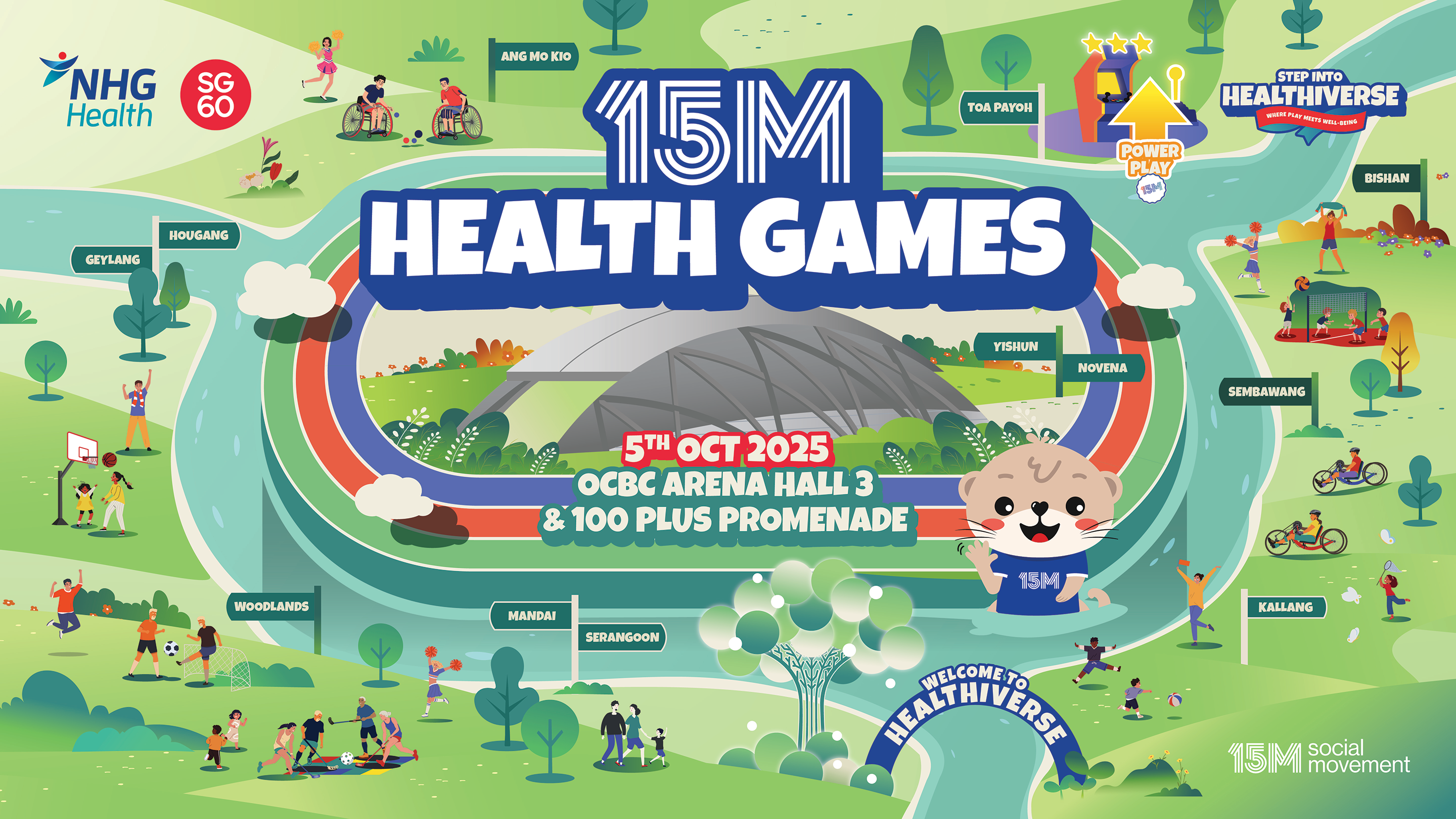 15M Health Games Banner