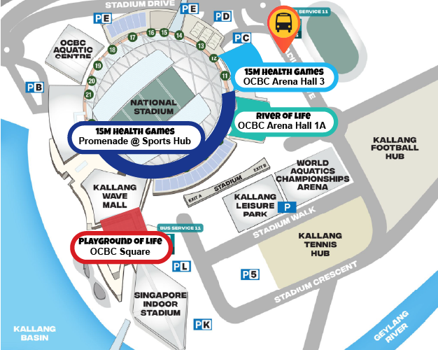 Shuttle Bus Map