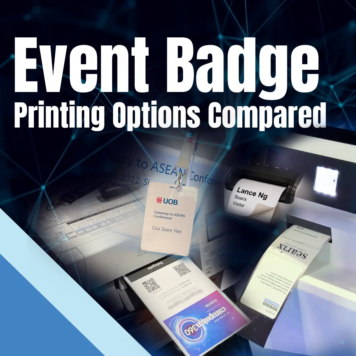 Event Badge Printing Options Compared: What Conference Organisers Actually Need