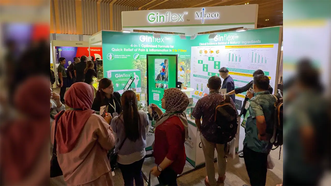 ARYA Nova football activation attracting a crowd around an exhibition booth