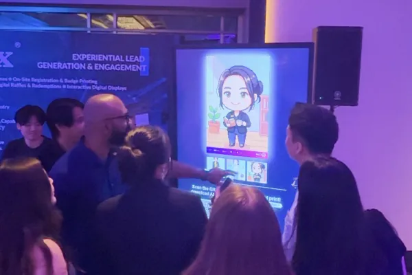 AI photobooth event engagement tool