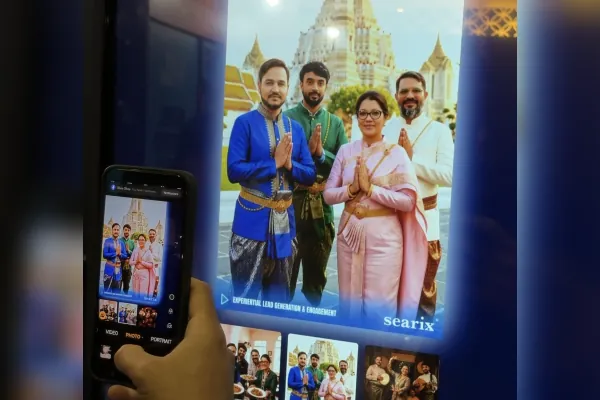 AI group photobooth event engagement tool